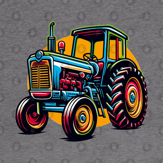 Tractor by Vehicles-Art